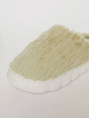 Pantufla Mujer Verde Familyshop