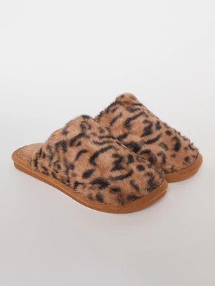 Pantufla Mujer Café Familyshop