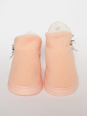 Pantufla Bota Mujer Coral Familyshop
