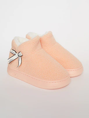 Pantufla Bota Mujer Coral Familyshop