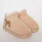 Pantufla Bota Mujer Beige Familyshop - Miniatura 1