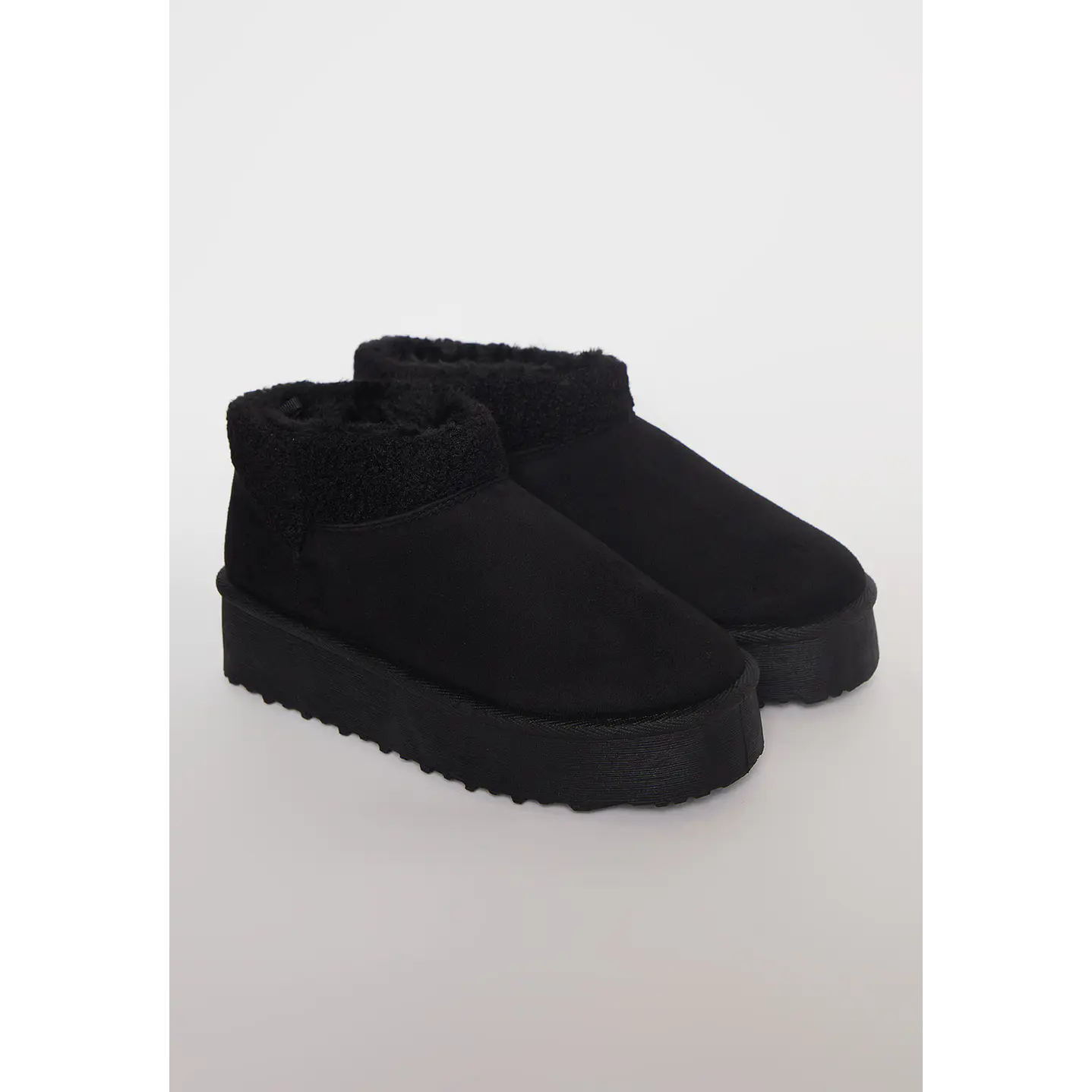 Bota Media Chip Mujer Negro Familyshop 1