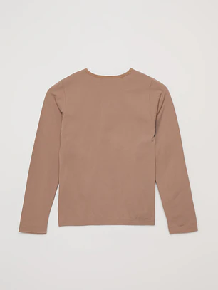 Camiseta Micro Mujer Beige Familyshop