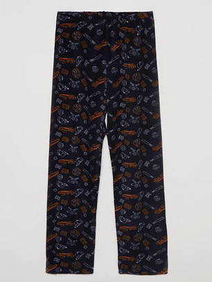 Pijama Polar Lolo Azul Familyshop