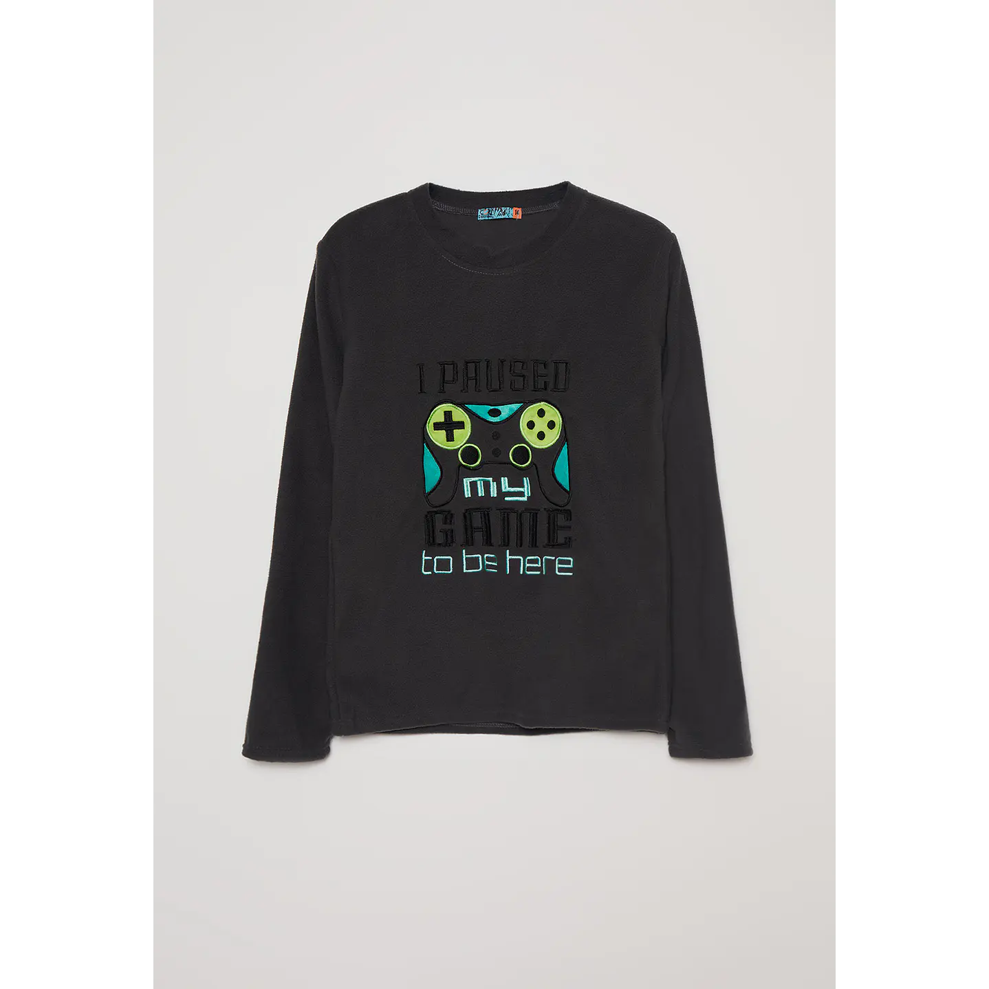 Pijama Polar Lolo Gris Familyshop 1
