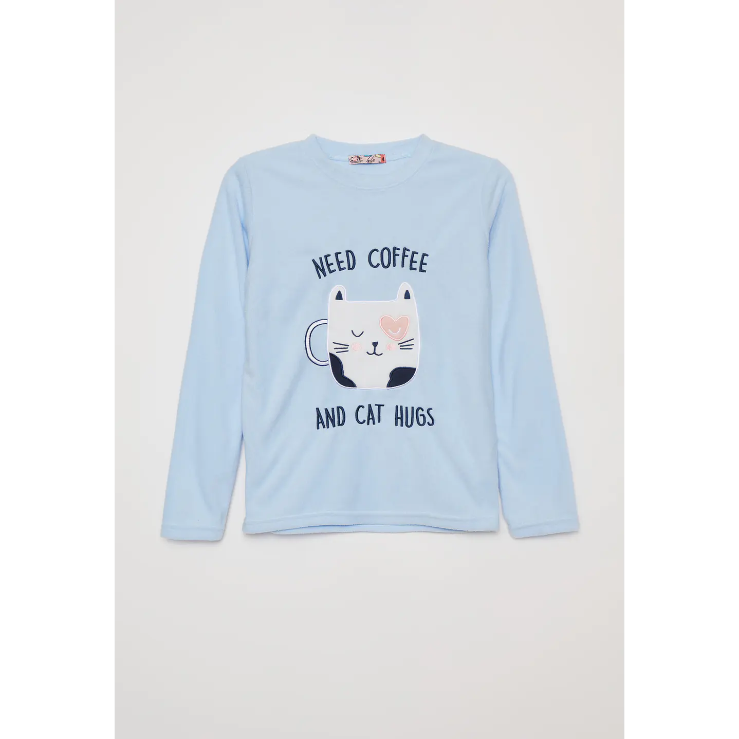 Pijama Polar Lola Azul Familyshop 1