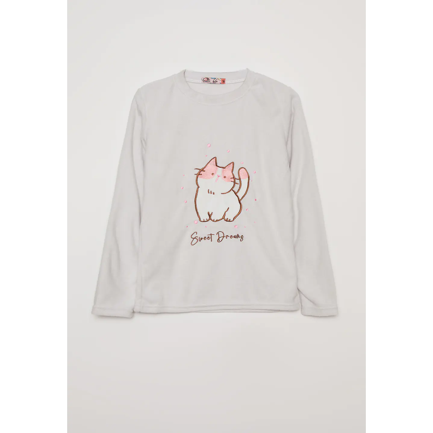 Pijama Polar Lola Gris Familyshop 1