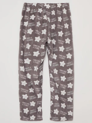 Pijama Polar Lola Gris Familyshop
