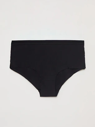 Calzón Bipack Liso Micro Mujer Negro Familyshop