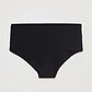 Calzón Bipack Liso Micro Mujer Negro Familyshop - Miniatura 1