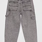 Jeans Barrel Mujer Gris Familyshop - Miniatura 2