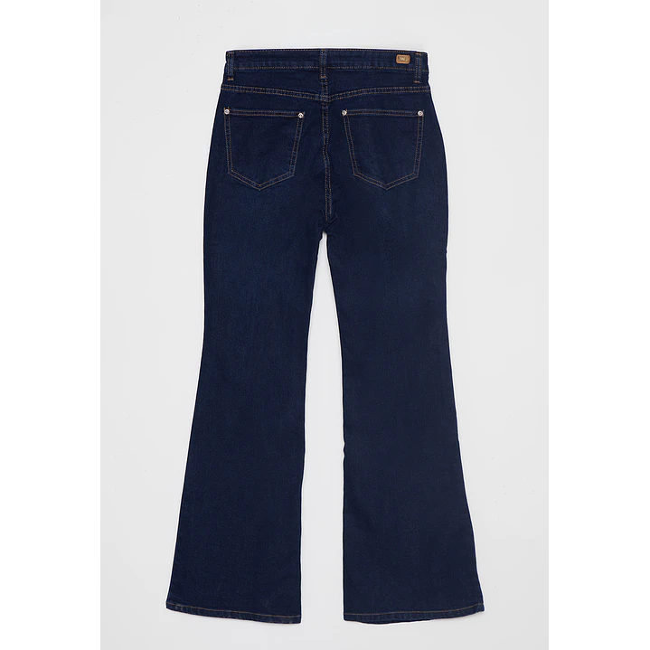 Jeans Flare Mujer Azul Familyshop 2