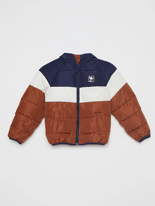 Parka Block Niño Ladrillo Familyshop