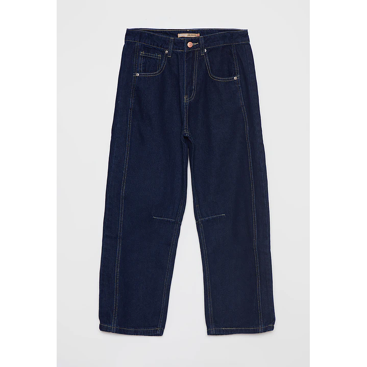 Jeans Barrel Mujer Azul Familyshop 1
