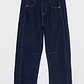Jeans Barrel Mujer Azul Familyshop - Miniatura 1