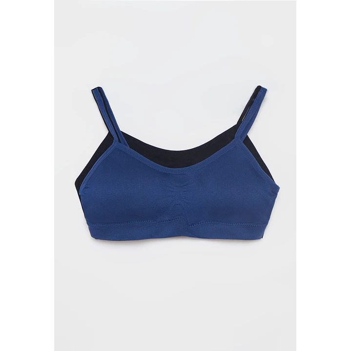 Sosten Bipack Soft Seamless Negro Familyshop 1