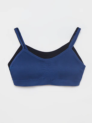 Sosten Bipack Soft Seamless Negro Familyshop