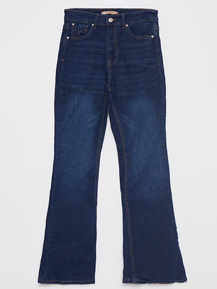 Jeans Boot Cut Mujer Azul Familyshop