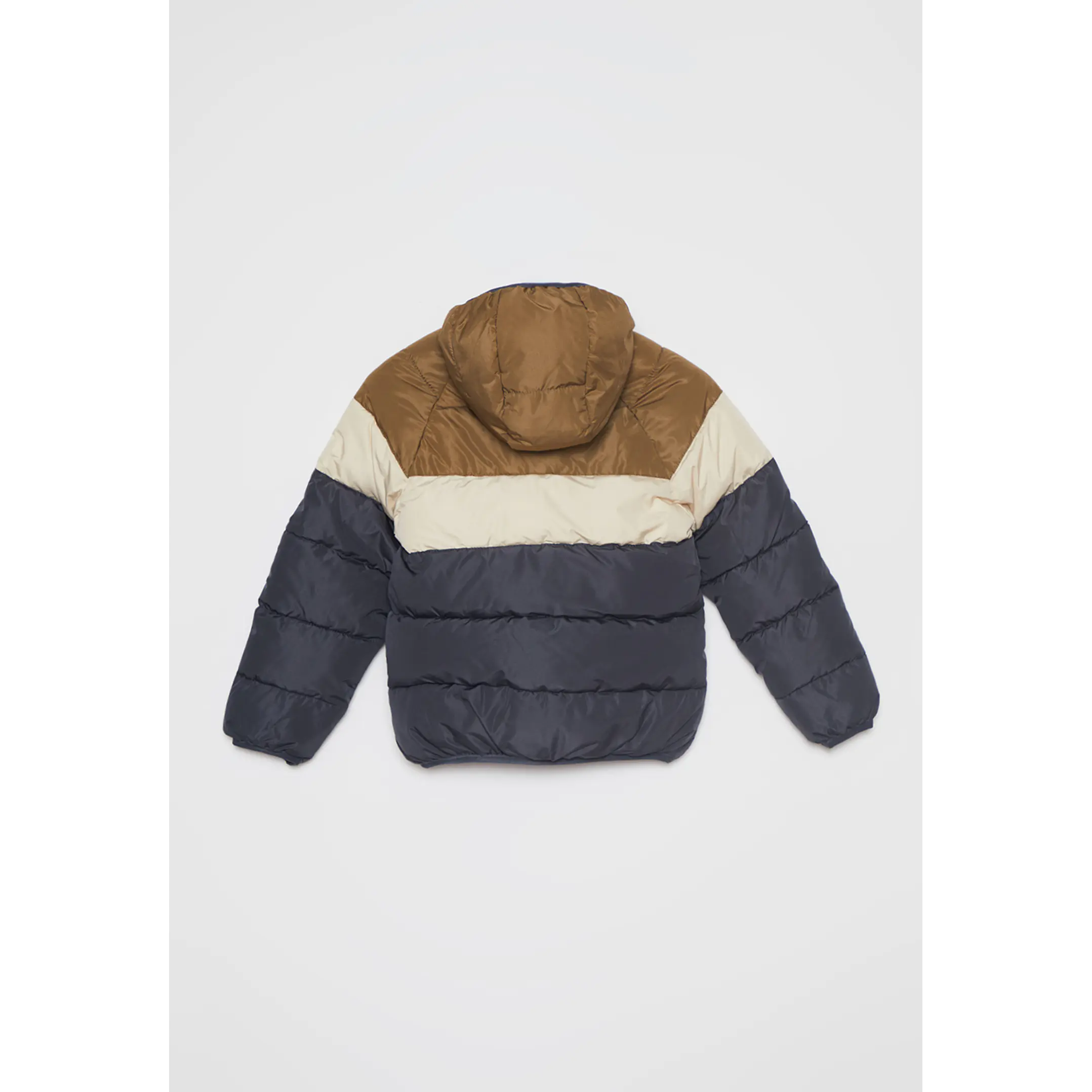 Parka Block Niño Gris Familyshop 2