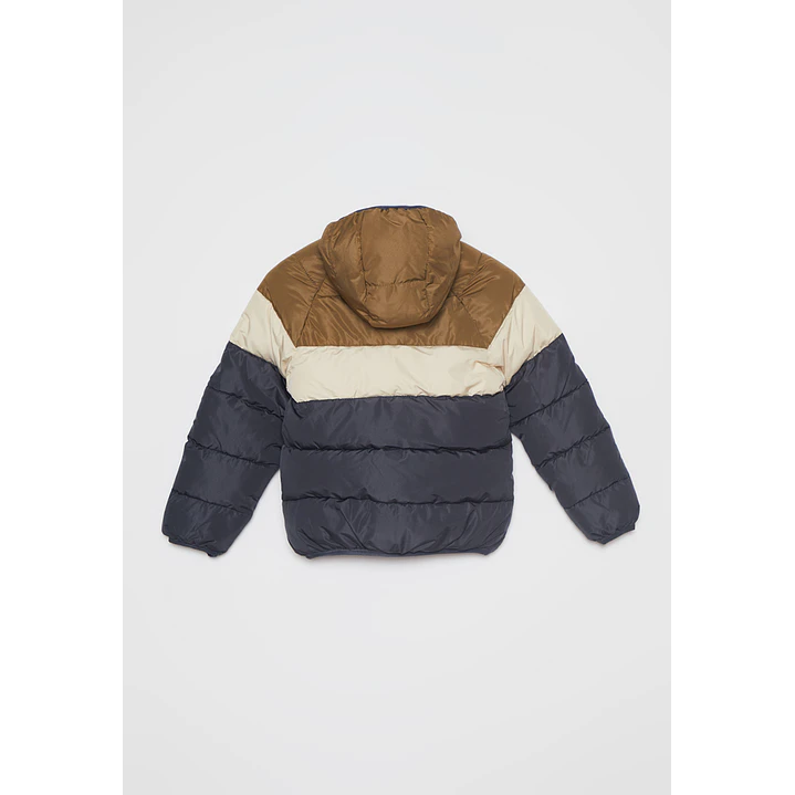 Parka Block Niño Gris Familyshop 2