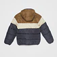 Parka Block Niño Gris Familyshop - Miniatura 2