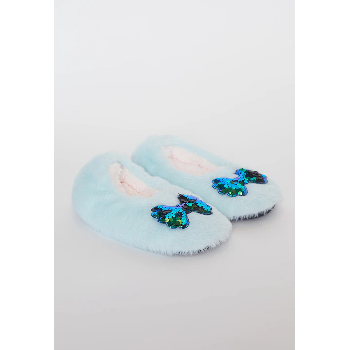 Pantufla Infantil Lola Celeste Familyshop 1