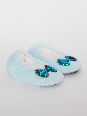 Pantufla Infantil Lola Celeste Familyshop