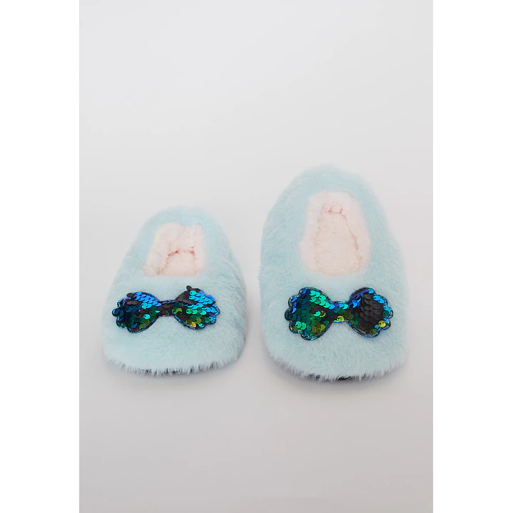 Pantufla Infantil Lola Celeste Familyshop 3