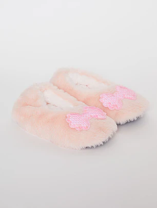 Pantufla Infantil Lola Rosado Familyshop