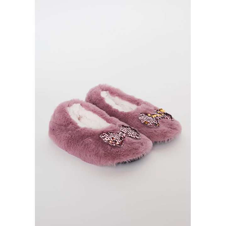Pantufla Infantil Lola Morado Familyshop 1