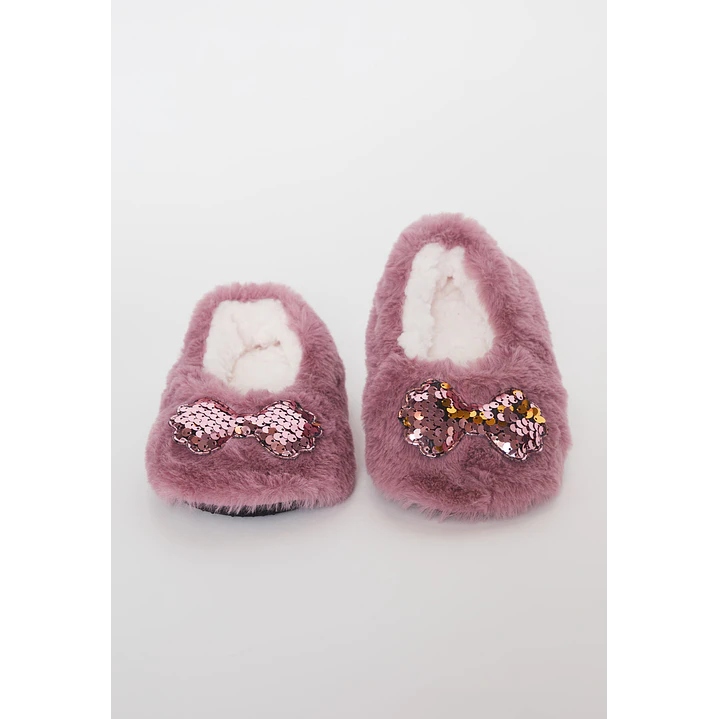 Pantufla Infantil Lola Morado Familyshop 3