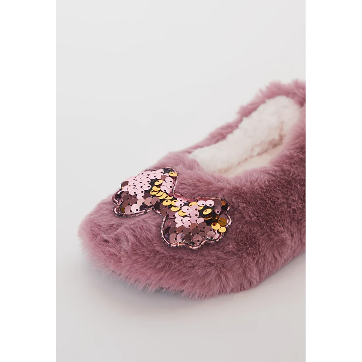 Pantufla Infantil Lola Morado Familyshop 2