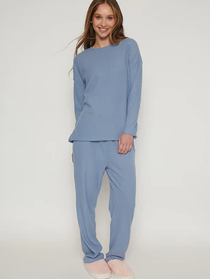 Pijama Canutón Mujer Azul Familyshop