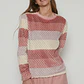 Pijama Waffle Mujer Rojo Familyshop - Miniatura 3