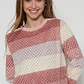 Pijama Waffle Mujer Rojo Familyshop - Miniatura 4