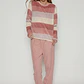 Pijama Waffle Mujer Rojo Familyshop - Miniatura 1