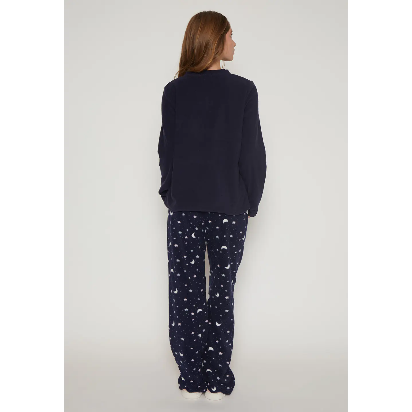 Pijama Polar Mujer Azul Familyshop 2