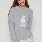 Pijama Polar Mujer Gris Familyshop - Miniatura 4