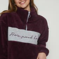 Pijama Peludo Mujer Morado Familyshop - Miniatura 3