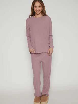 Pijama Canutón Mujer Rosado Familyshop