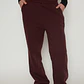 Pantalón Buzo Basic Mujer Burdeo Familyshop - Miniatura 1