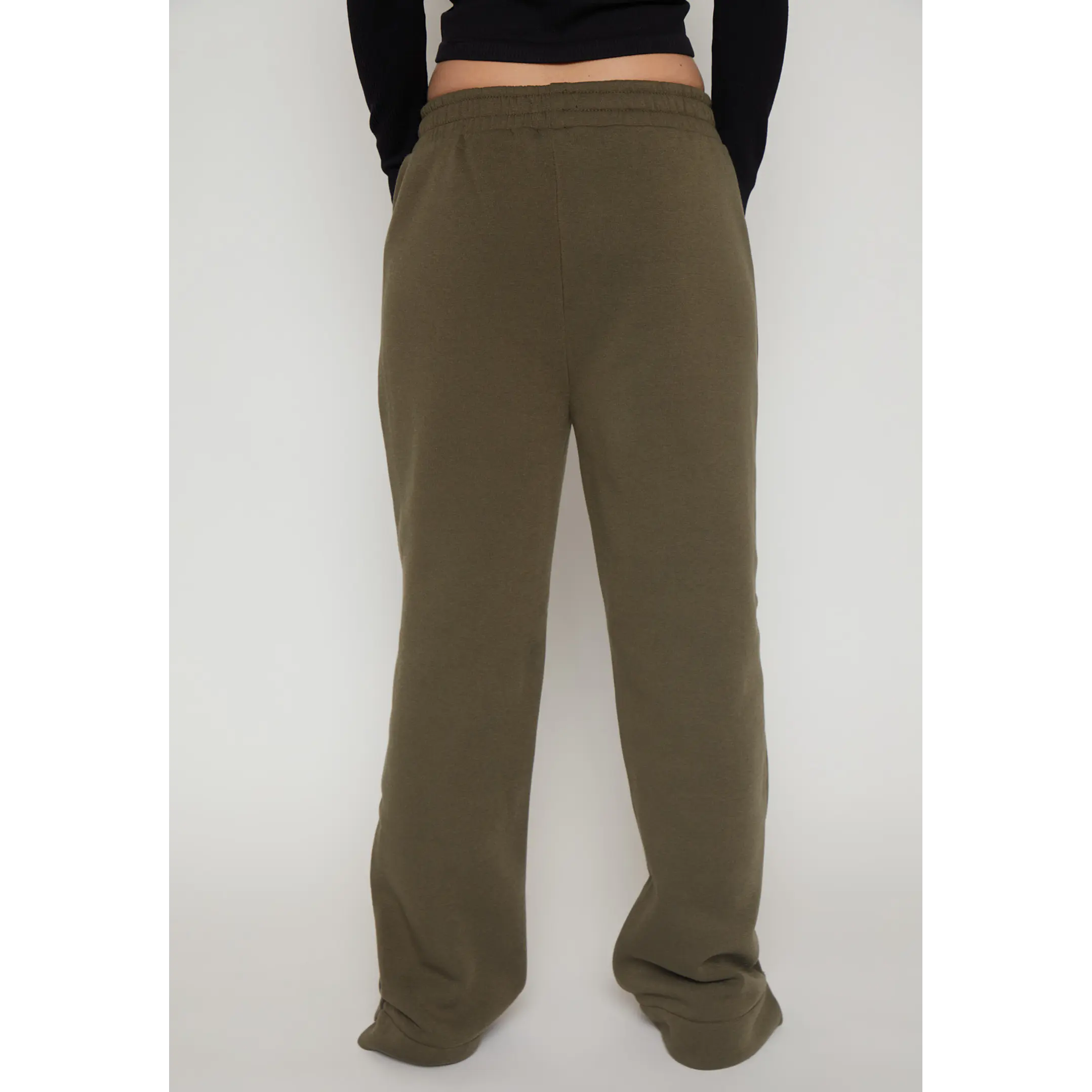 Pantalón Buzo Basic Recto Mujer Verde Familyshop 2