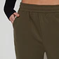Pantalón Buzo Basic Recto Mujer Verde Familyshop - Miniatura 3