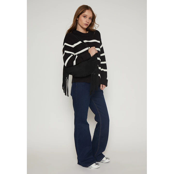 Jeans Flare Mujer Azul Familyshop 4
