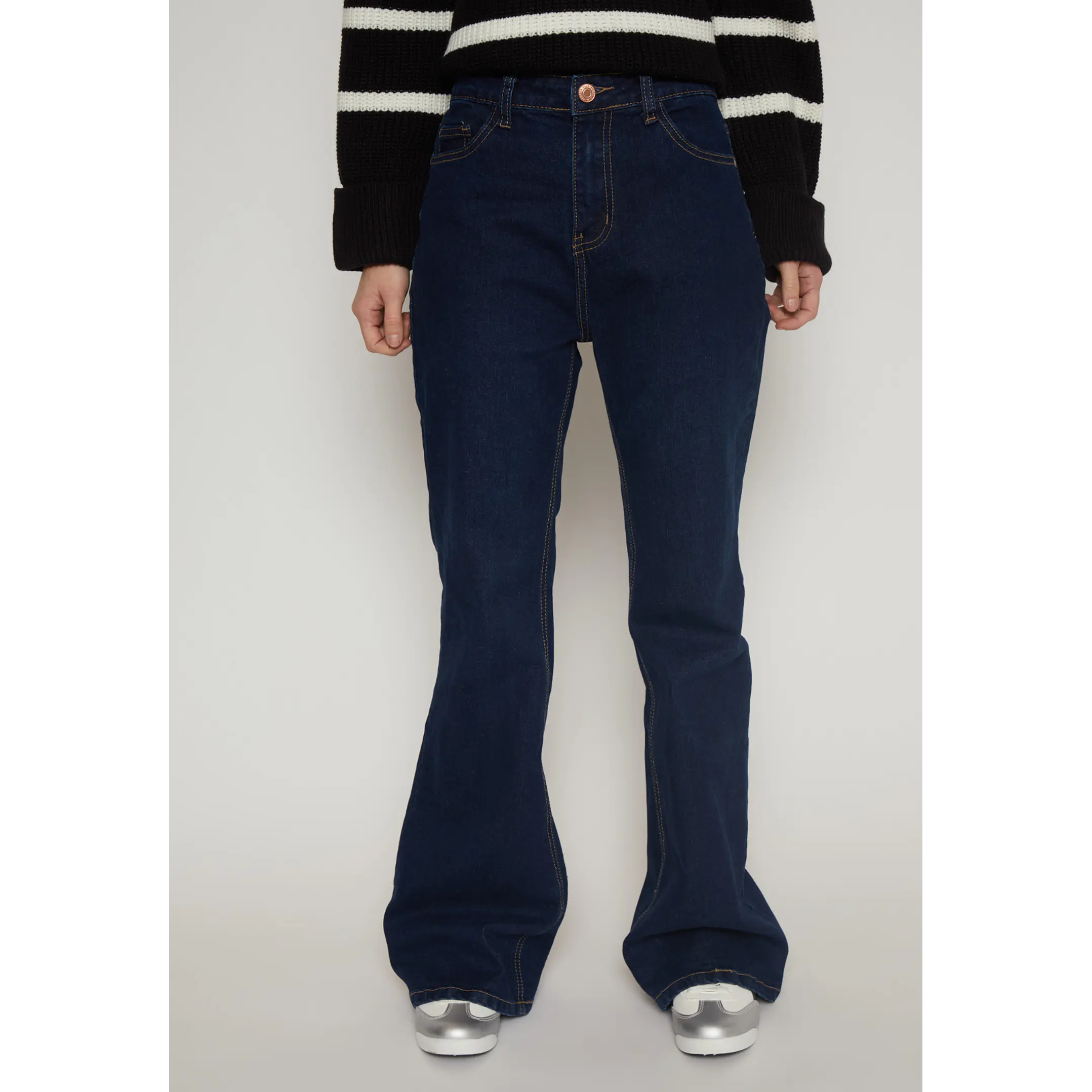 Jeans Flare Mujer Azul Familyshop 1