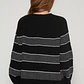 Sweater Franja Mujer Negro Familyshop - Miniatura 2