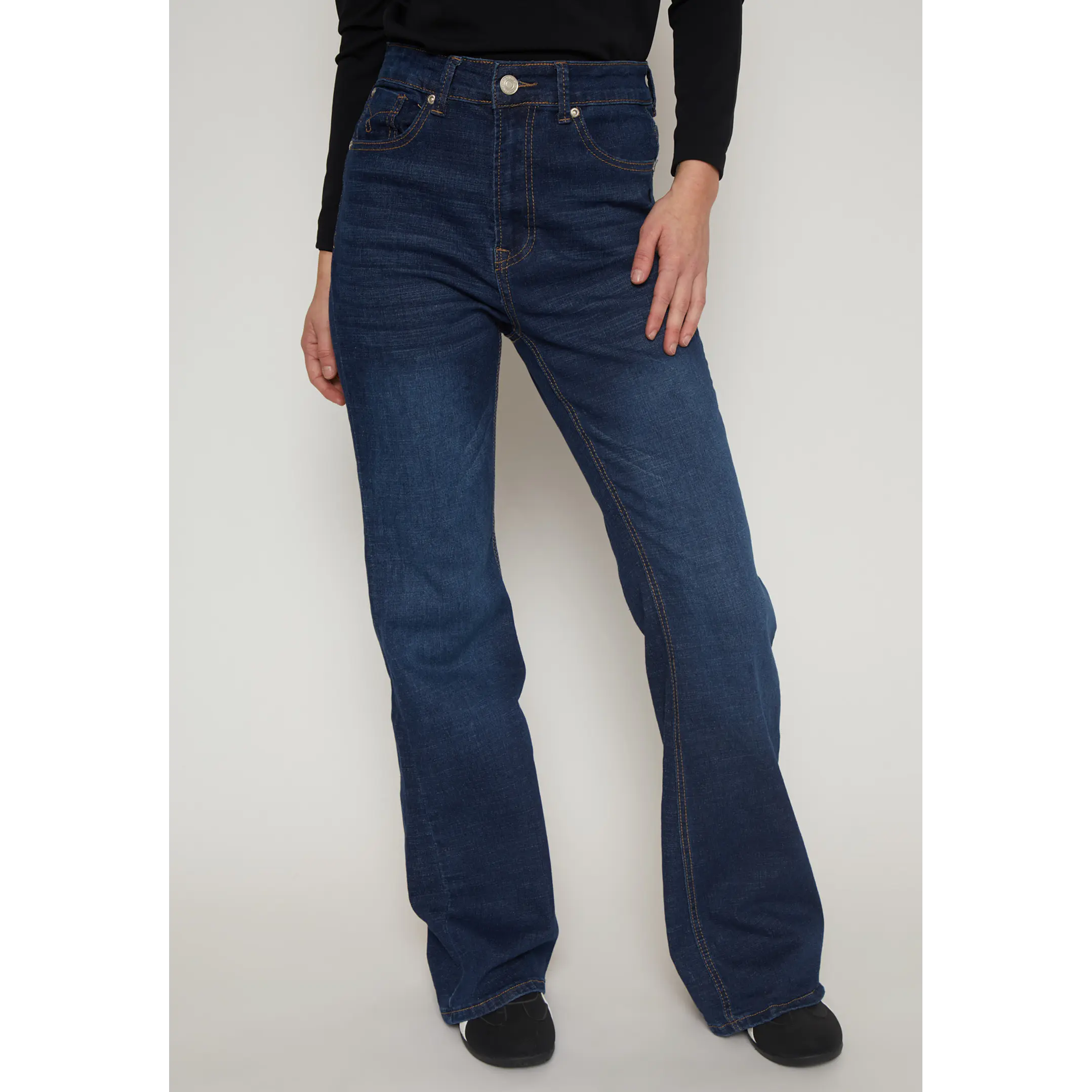Jeans Boot Cut Mujer Azul Familyshop 1