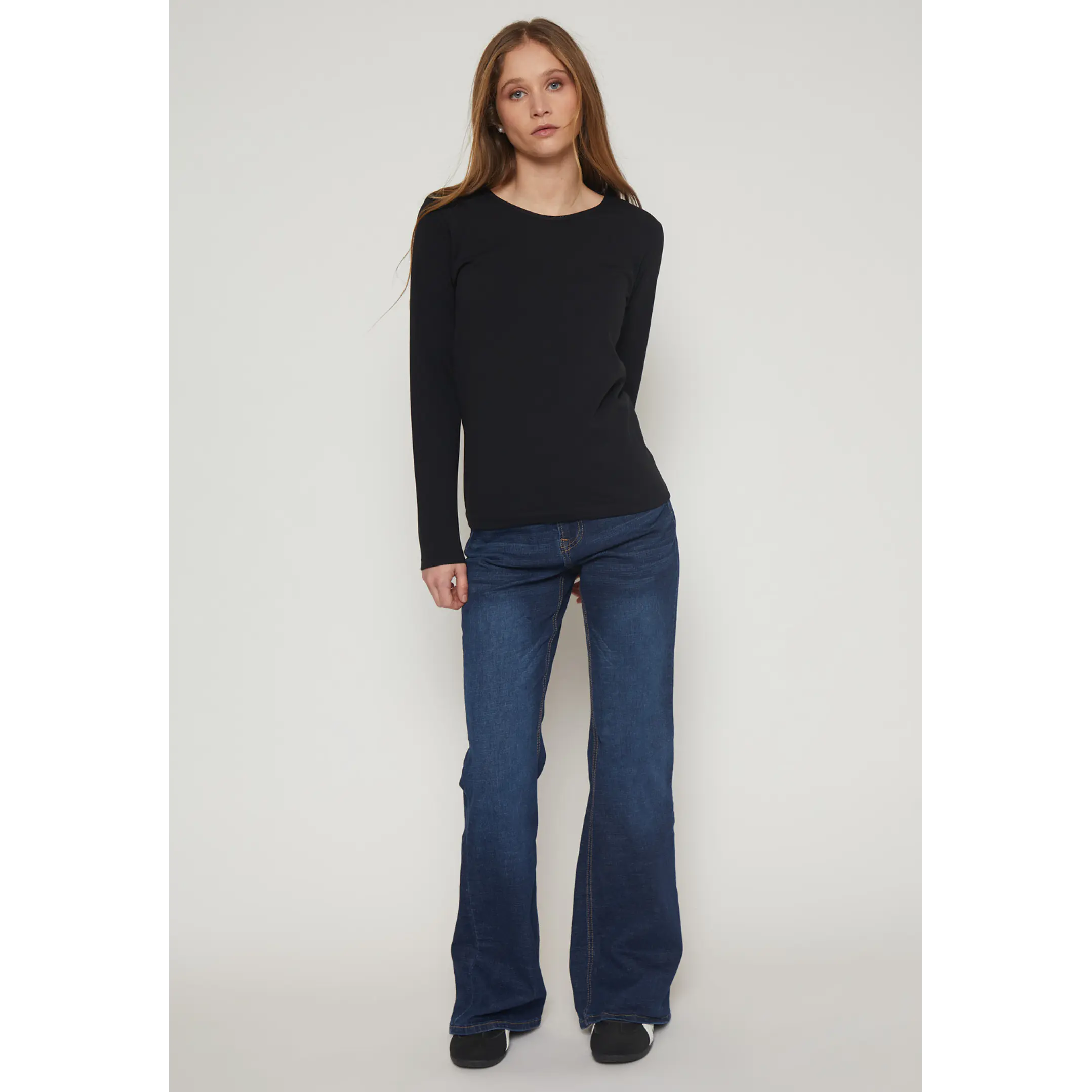 Jeans Boot Cut Mujer Azul Familyshop 4