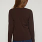 Camiseta Micropolar Mujer Café Familyshop - Miniatura 2