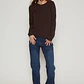 Camiseta Micropolar Mujer Café Familyshop - Miniatura 4